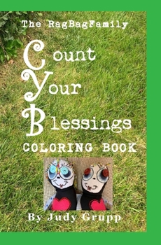 Paperback Count Your Blessings RagBagFamily Coloring Book