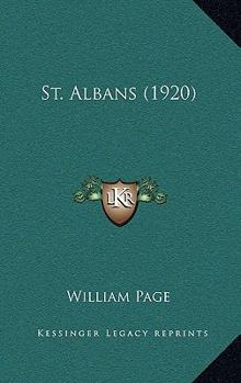 Paperback St. Albans (1920) Book