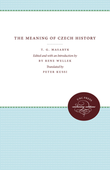 Paperback The Meaning of Czech History Book