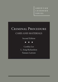 Hardcover Criminal Procedure, Cases and Materials Book