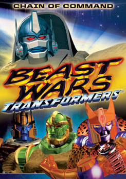 DVD Transformers Beast Wars: Chain of Command Book