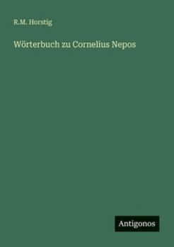 Paperback Wörterbuch zu Cornelius Nepos [German] Book