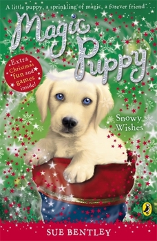 Paperback Magic Puppy #9 Snowy Wishes Book