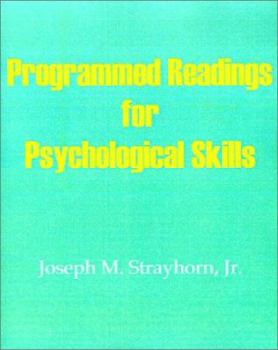 Paperback Programmed Readings for Psychological Skills Book