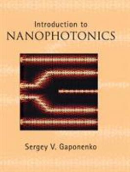 Hardcover Introduction to Nanophotonics Book