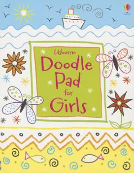 Paperback Usborne Doodle Pad for Girls Book