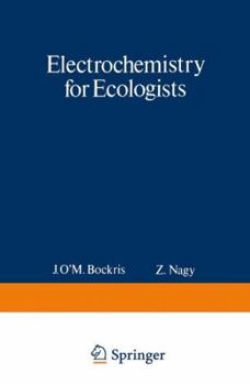 Paperback Electrochemistry for Ecologists Book