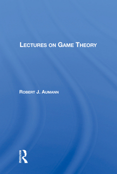 Hardcover Lectures on Game Theory Book