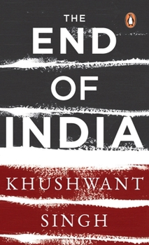 Paperback The End of India Book