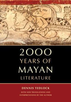 Hardcover 2000 Years of Mayan Literature Book