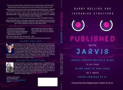 Paperback Published With Jarvis: Smash Through Writer's Block to Go From Blank Page to Published in 7 Days Super-Powered by AI Book