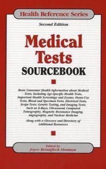 Hardcover Medical Tests Sourcebook: Book