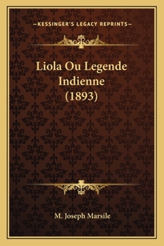 Paperback Liola Ou Legende Indienne (1893) [French] Book
