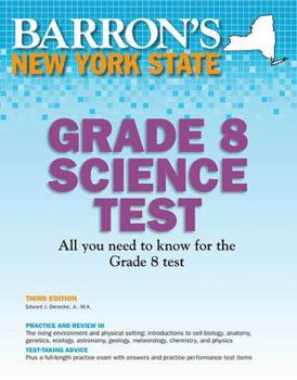 Paperback New York State Grade 8 Science Test Book