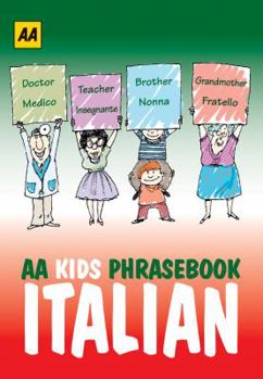 Paperback AA Kids Phrasebook: Italian [Italian] Book