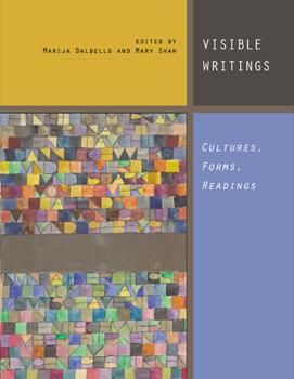 Paperback Visible Writings: Cultures, Forms, Readings Book