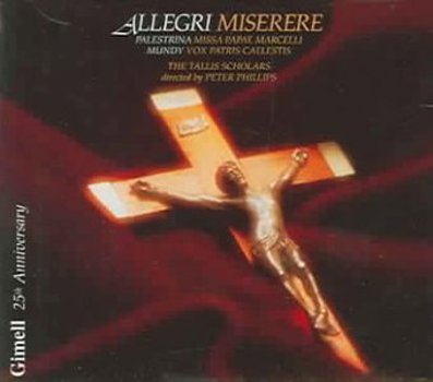Music - CD Allegri: Miserere/Palestrina: Missa Papae Marcelli Book
