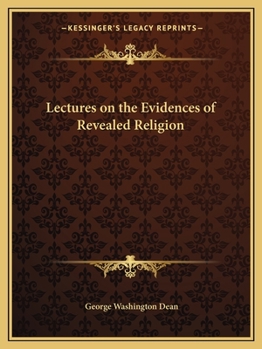 Paperback Lectures on the Evidences of Revealed Religion Book