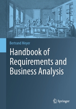 Paperback Handbook of Requirements and Business Analysis Book