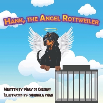 Paperback Hank, the Angel Rottweiler Book