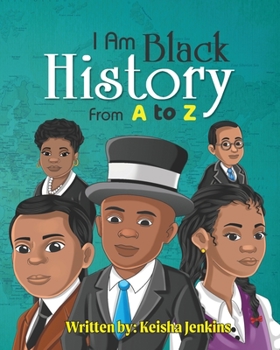 Paperback I Am Black History from A-Z Book