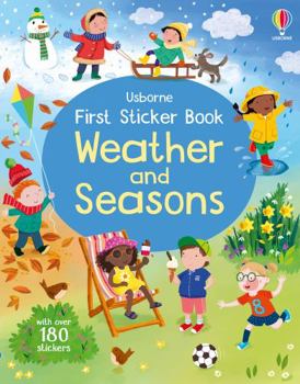 Paperback First Sticker Book Weather and Seasons Book