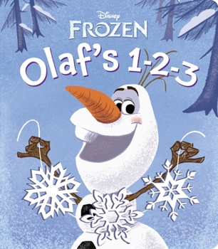 Board book Frozen: Olaf's 1-2-3 Book
