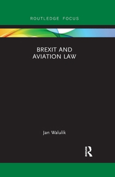 Paperback Brexit and Aviation Law Book