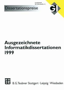 Paperback Ausgezeichnete Informatikdissertationen 1999 [German] Book