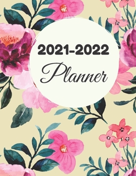 Paperback 2021-2022 Planner and Organizer: 2021-2022 Two Year Planner Monthly Calendar January 2021 - December 2022 Book