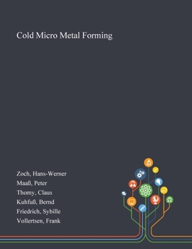 Paperback Cold Micro Metal Forming Book