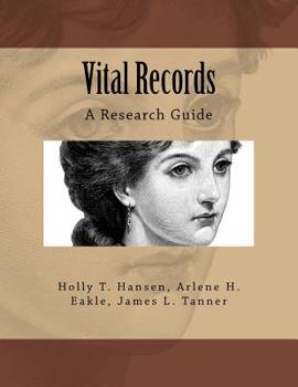 Paperback Vital Records: A Research Guide Book