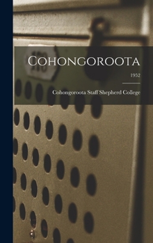 Hardcover Cohongoroota; 1952 Book