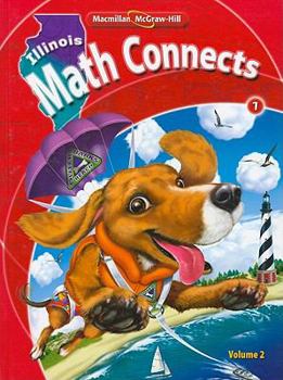 Paperback Il Math Connects, Grade 1, Consumable Student Edition, Volume 2 Book