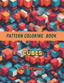Paperback Pattern Coloring Book: Cubes Book