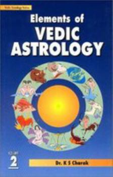 Paperback Elements of Vedic Astrology (2 Volume Set) Book