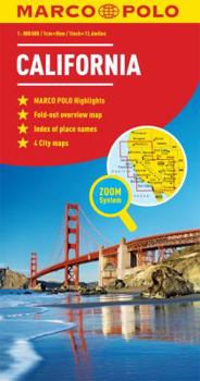 Map California Marco Polo Map Book