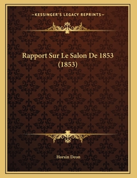 Rapport Sur Le Salon De 1853 (1853)
