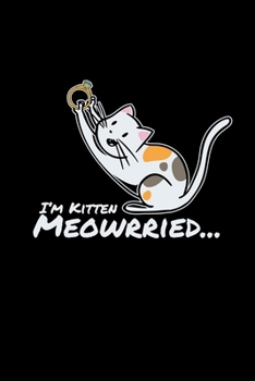 I'm kitten meowrried: 6x9 Bachelorrete party | dotgrid | dot grid paper | notebook | notes
