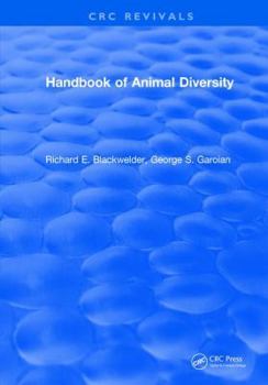 Hardcover Handbook of Animal Diversity Book