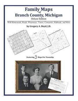 Paperback Family Maps of Branch County, Michigan Book