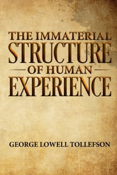 Paperback The Immaterial Structure of Human Experience Book