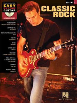 Paperback Classic Rock: Easy Rhythm Guitar Series Volume 2 [With CD] Book