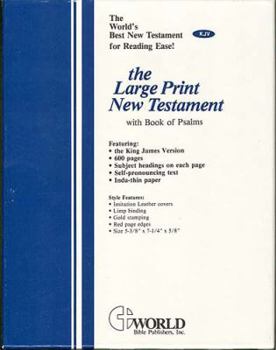 Holy Bible: New Testament with Psalms