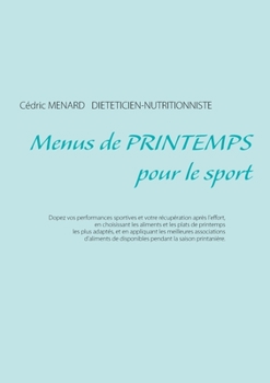 Paperback Menus de printemps pour le sport [French] Book