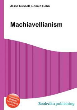 Paperback Machiavellianism Book
