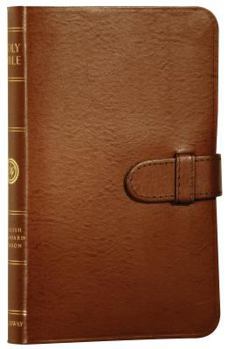 Leather Bound Compact Thinline Bible-Esv-Slide Tab Book