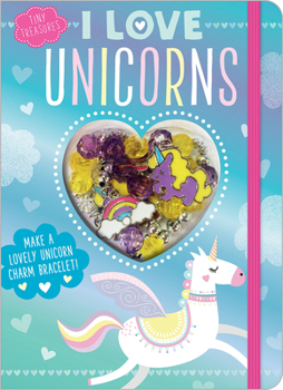 Paperback Tiny Treasures: I Love Unicorns Book