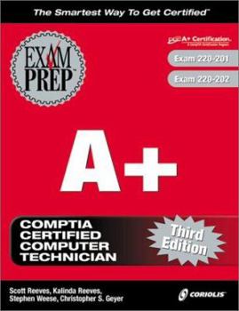 Hardcover A+ Exam Prep (Book ) [With CDROM] Book