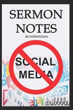 Paperback Sermon Notes: Be Intentional Book